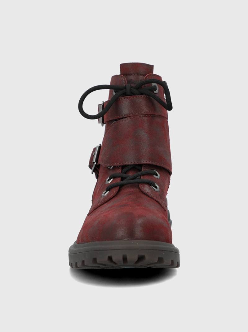 BOTIN MUJER FUNDY BURDEO HUSH PUPPIES - 4
