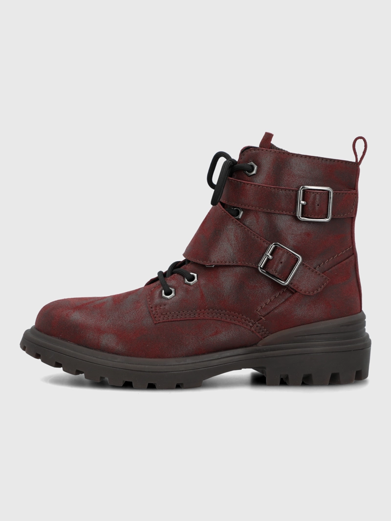 BOTIN MUJER FUNDY BURDEO HUSH PUPPIES - 5
