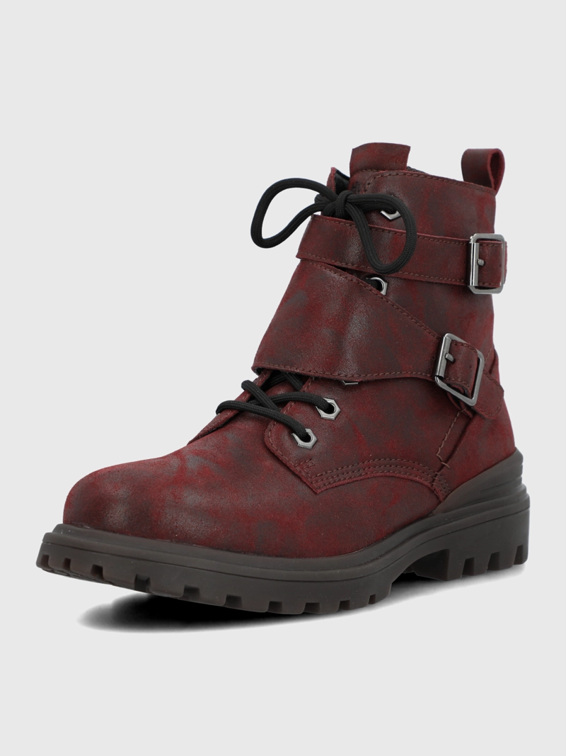 BOTIN MUJER FUNDY BURDEO HUSH PUPPIES - 6