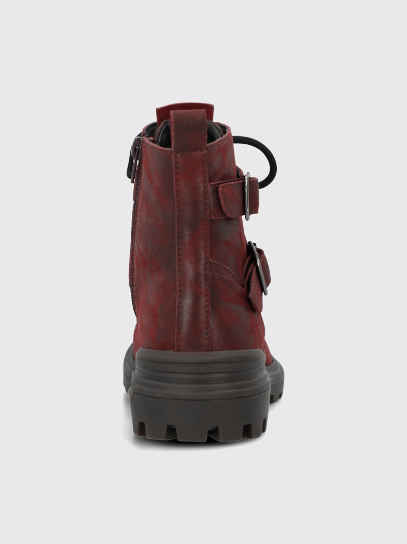 BOTIN MUJER FUNDY BURDEO HUSH PUPPIES - 7