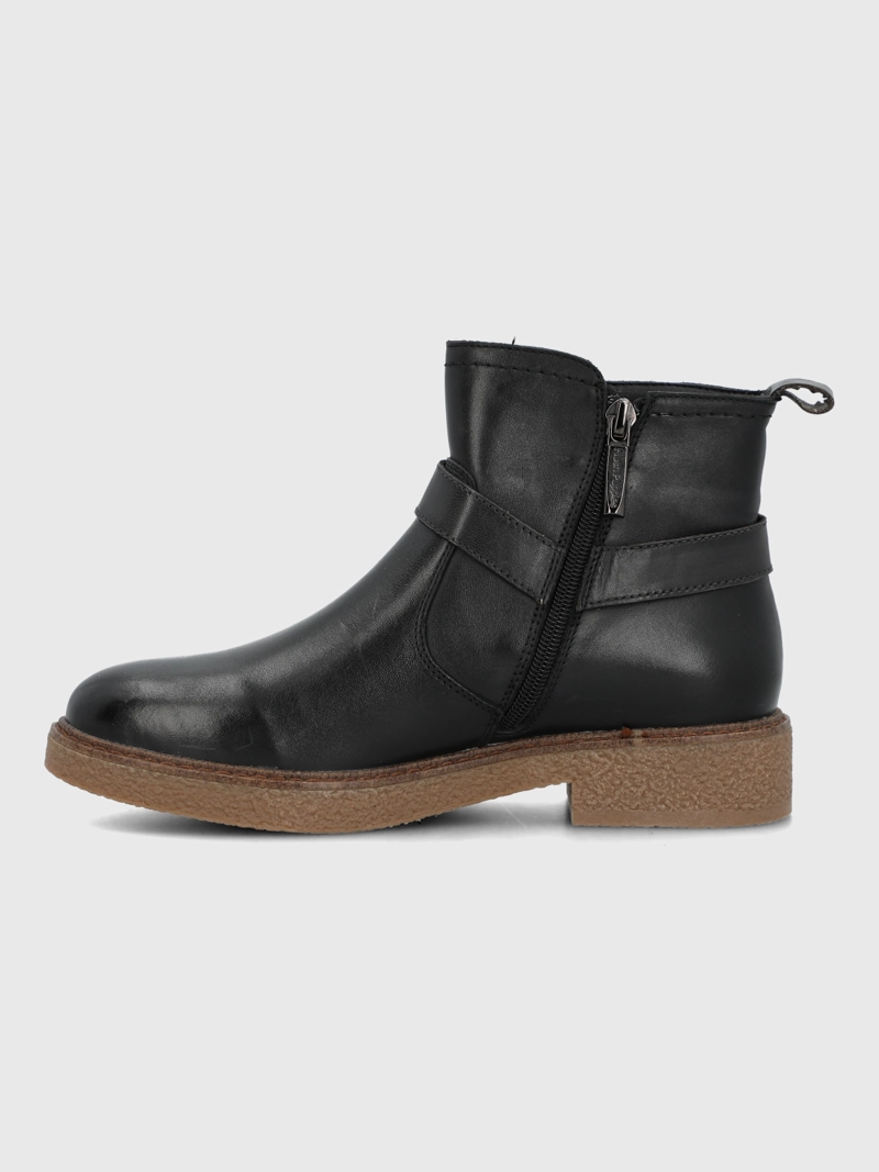 BOTIN CUERO MUJER GALLA NEGRO HUSH PUPPIES - 5