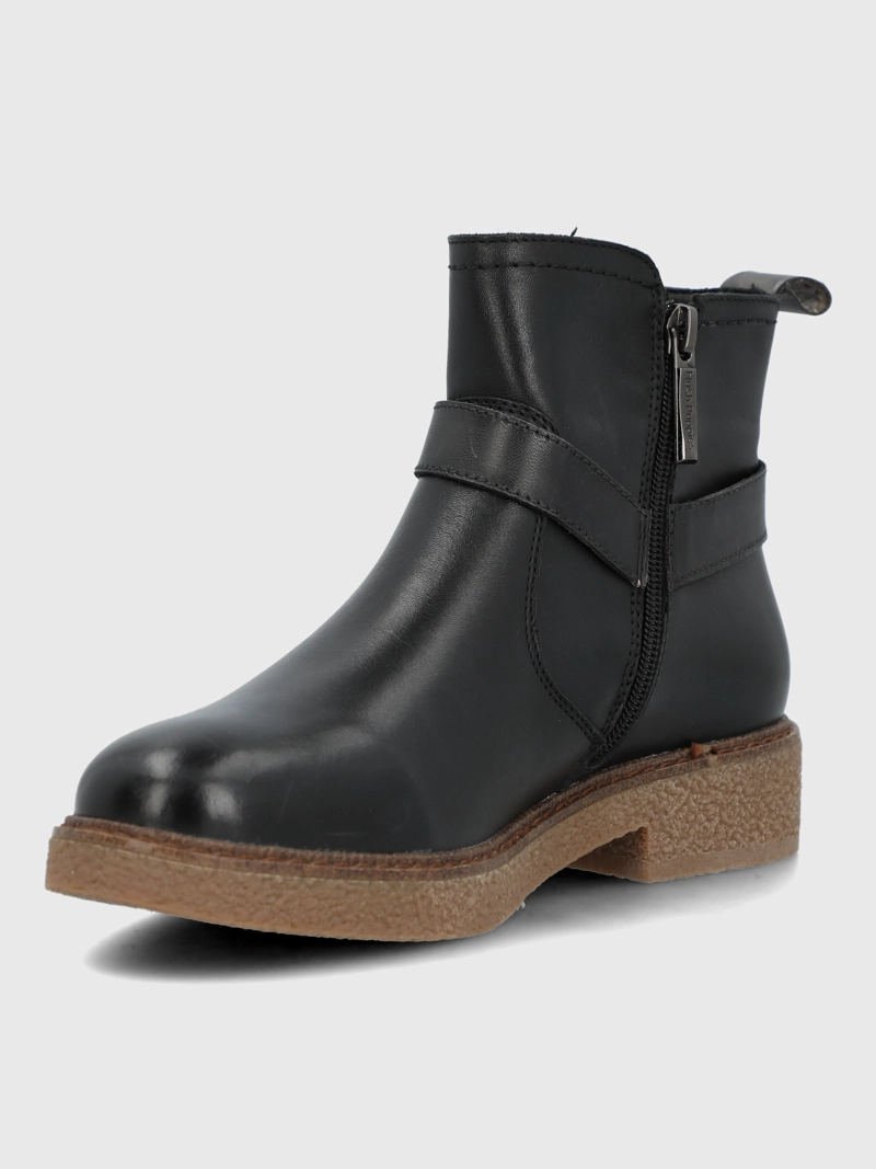 BOTIN CUERO MUJER GALLA NEGRO HUSH PUPPIES - 6