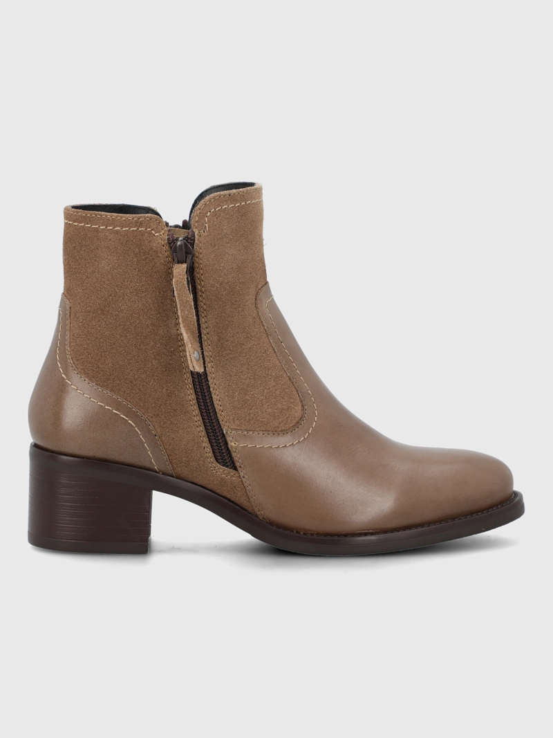 BOTIN CUERO MUJER VILLER CAFE  HUSH PUPPIES - 2