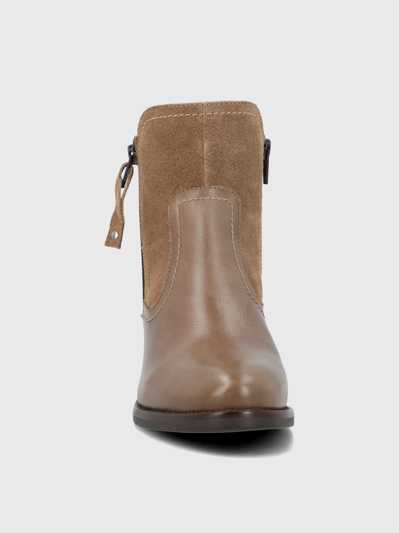 BOTIN CUERO MUJER VILLER CAFE  HUSH PUPPIES - 4