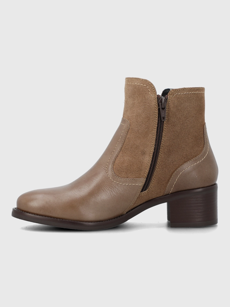 BOTIN CUERO MUJER VILLER CAFE  HUSH PUPPIES - 5