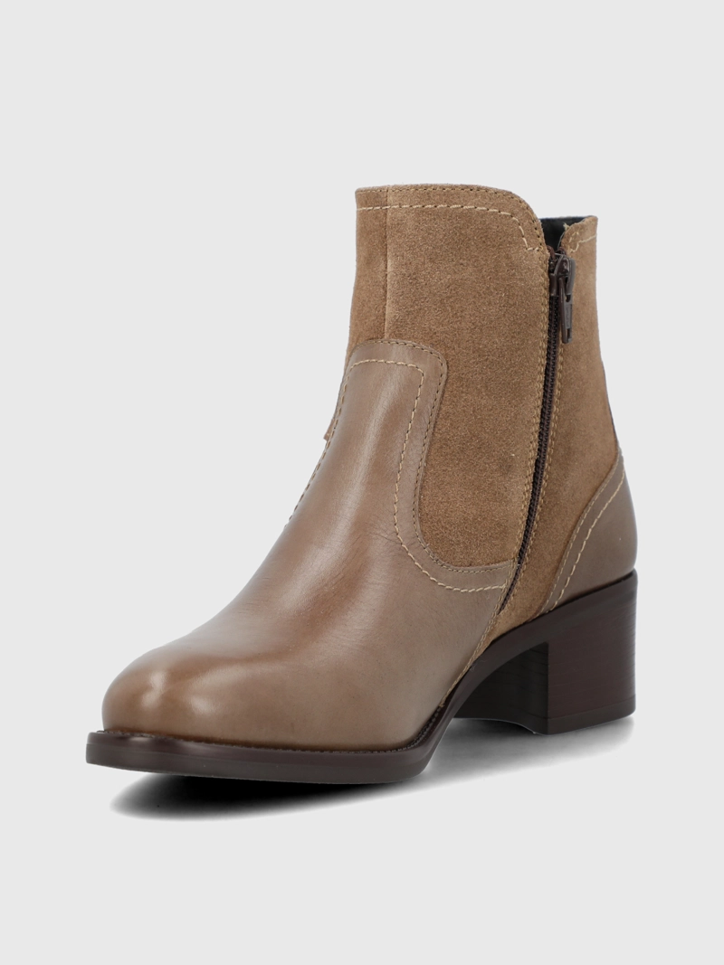 BOTIN CUERO MUJER VILLER CAFE  HUSH PUPPIES - 6