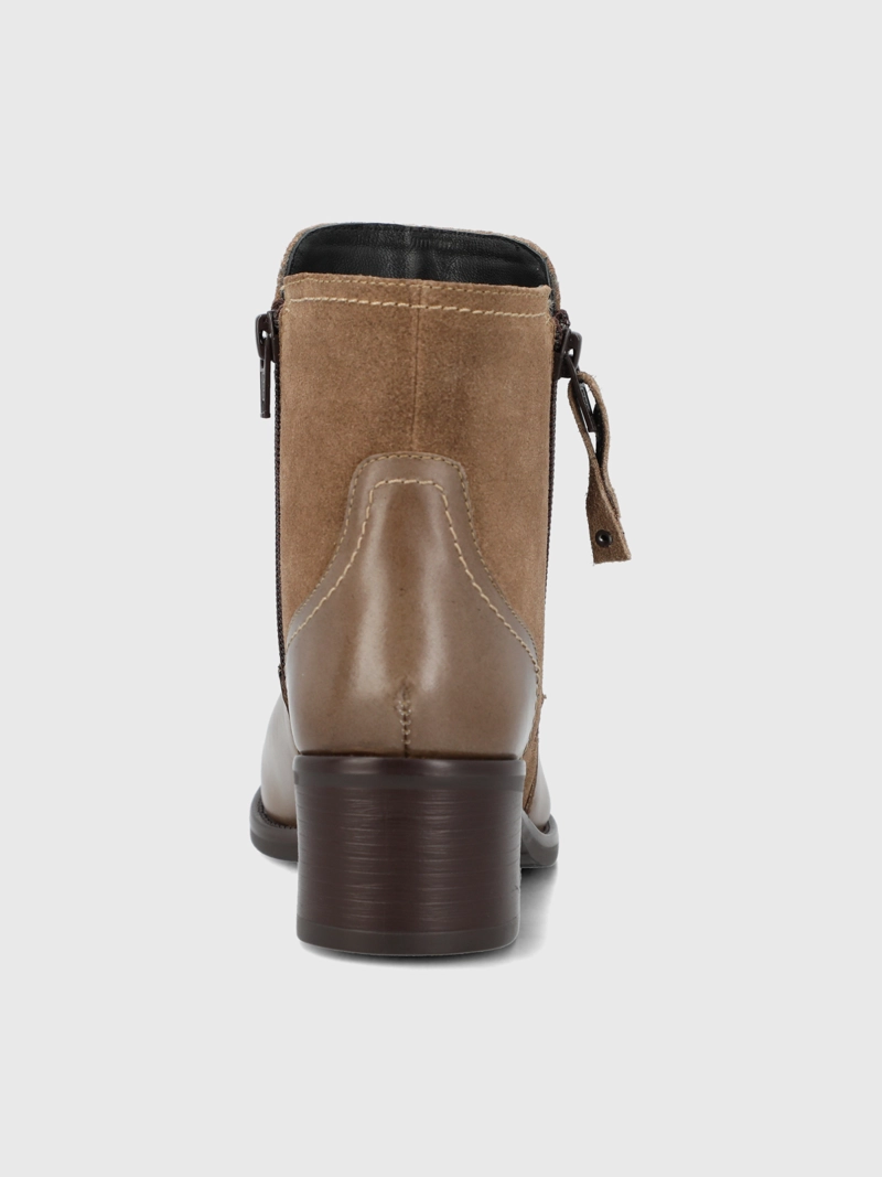 BOTIN CUERO MUJER VILLER CAFE  HUSH PUPPIES - 7