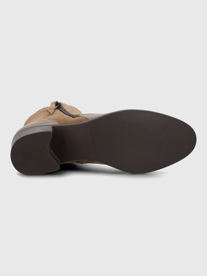 BOTIN CUERO MUJER VILLER CAFE  HUSH PUPPIES - 8
