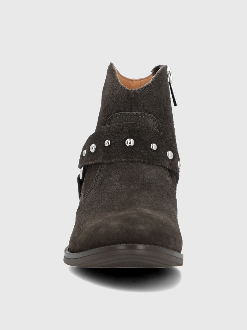 BOTIN CUERO MUJER ALVANIA CAFE  HUSH PUPPIES - 4
