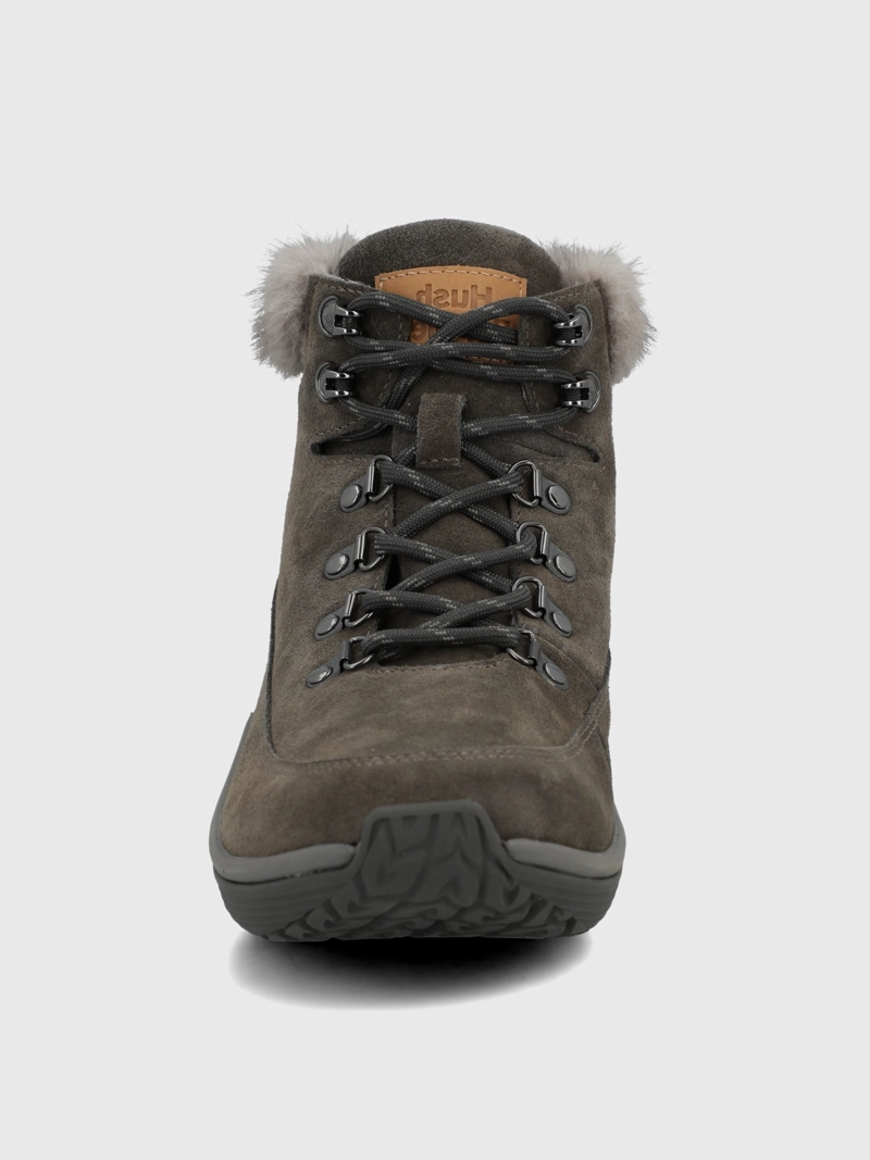 BOTIN CUERO MUJER SPINAL RUG ALPINE GRIS HUSH PUPPIES - 4
