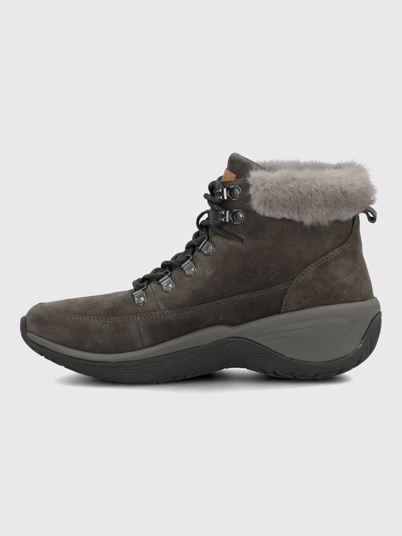 BOTIN CUERO MUJER SPINAL RUG ALPINE GRIS HUSH PUPPIES - 5