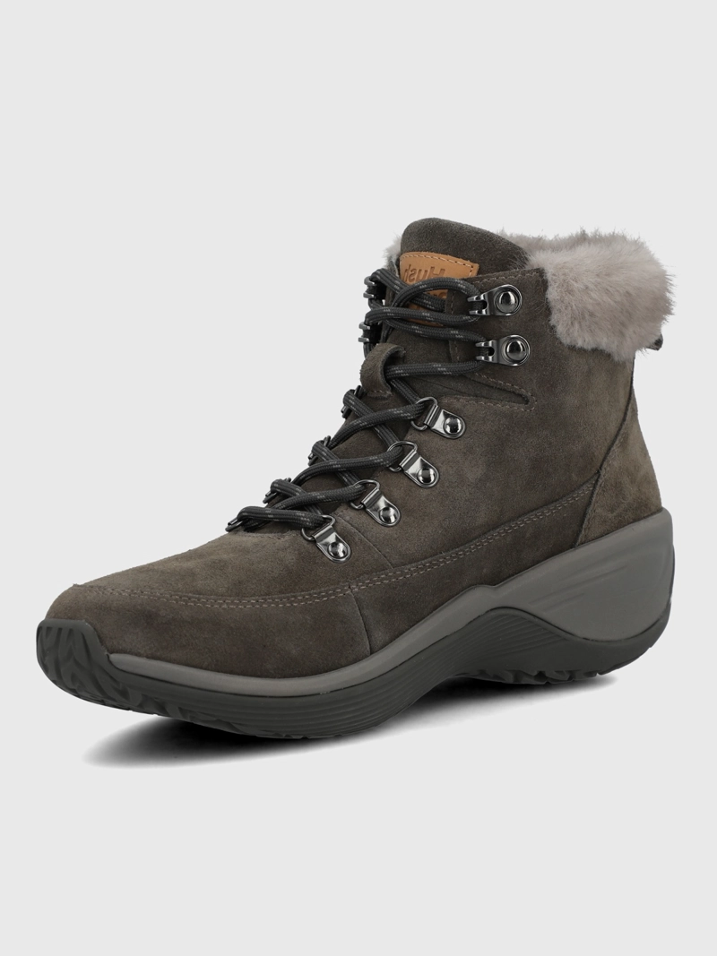 BOTIN CUERO MUJER SPINAL RUG ALPINE GRIS HUSH PUPPIES - 6