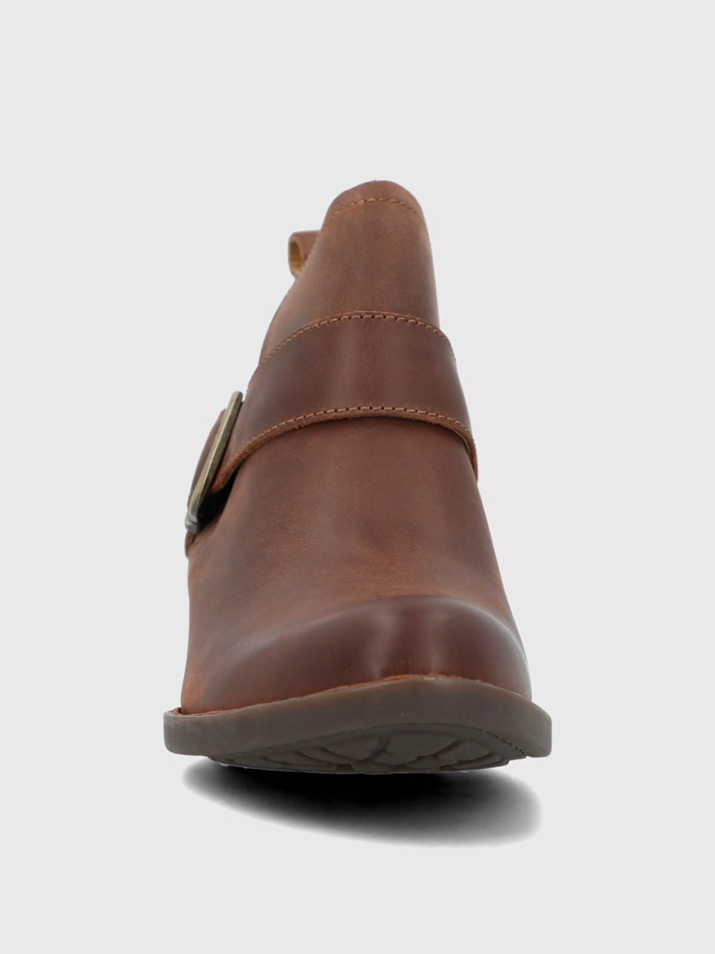 BOTIN CUERO MUJER RAQUEL CAFE  HUSH PUPPIES - 4