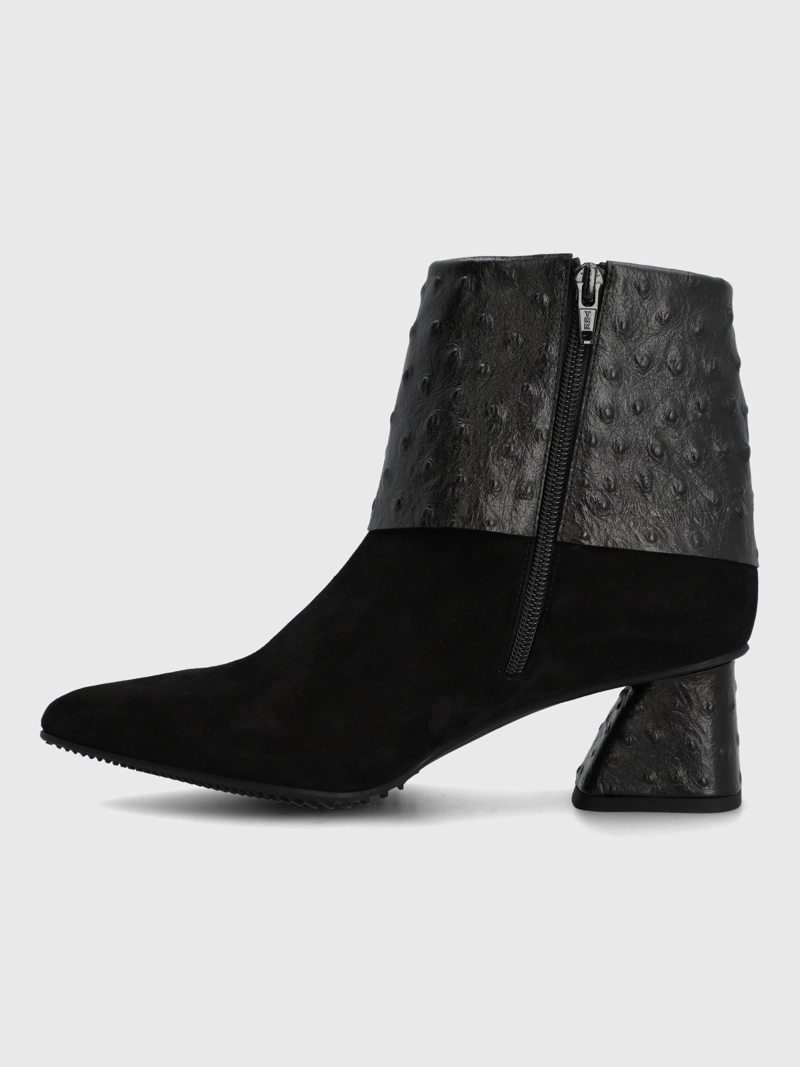 BOTIN BRUNATE CUERO MUJER MILAZO NEGRO HUSH PUPPIES - 7