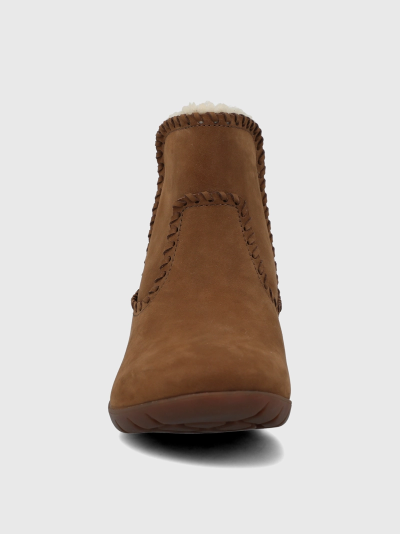 BOTIN CUERO MUJER ORLA CAFE  HUSH PUPPIES - 4