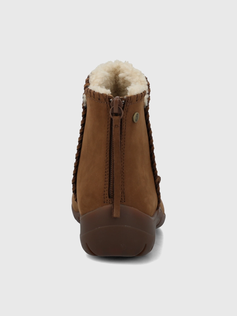 BOTIN CUERO MUJER ORLA CAFE  HUSH PUPPIES - 7