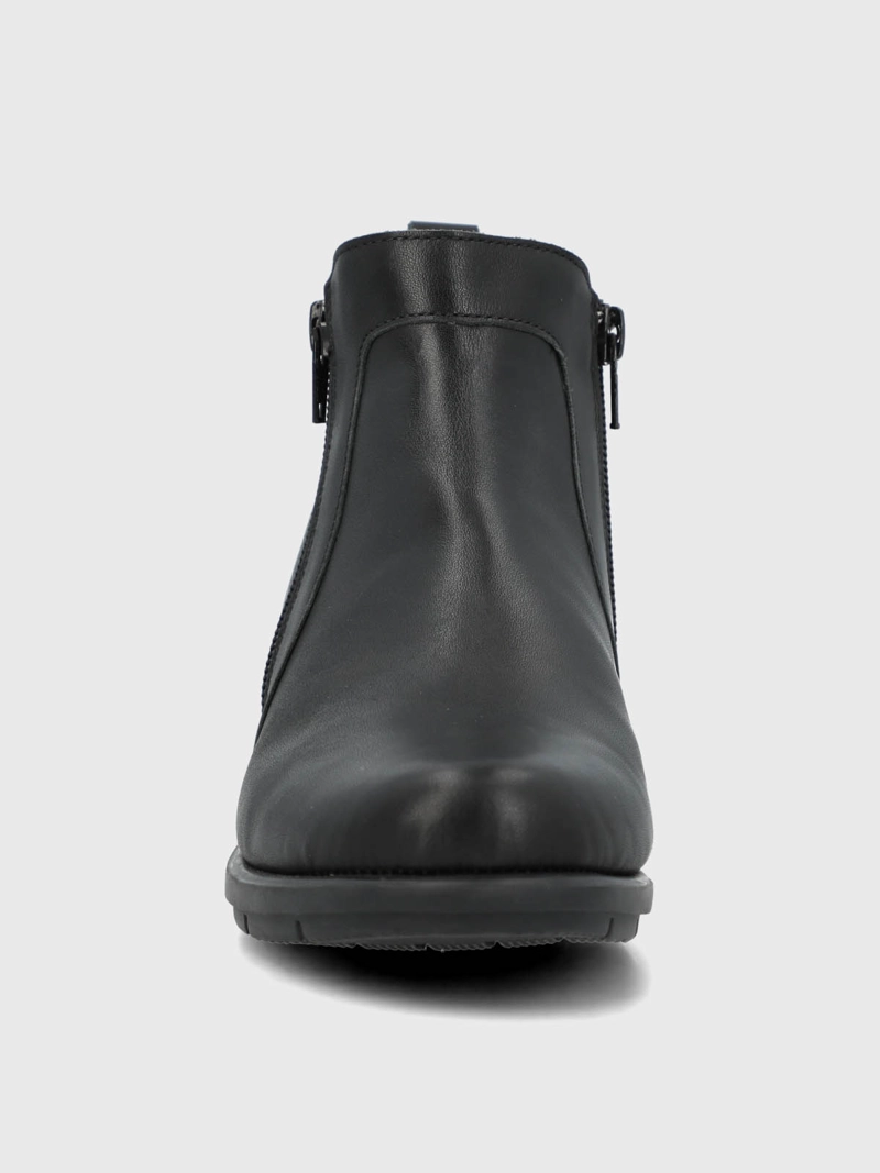 BOTIN CUERO MUJER PATRICIA NEGRO HUSH PUPPIES - 4