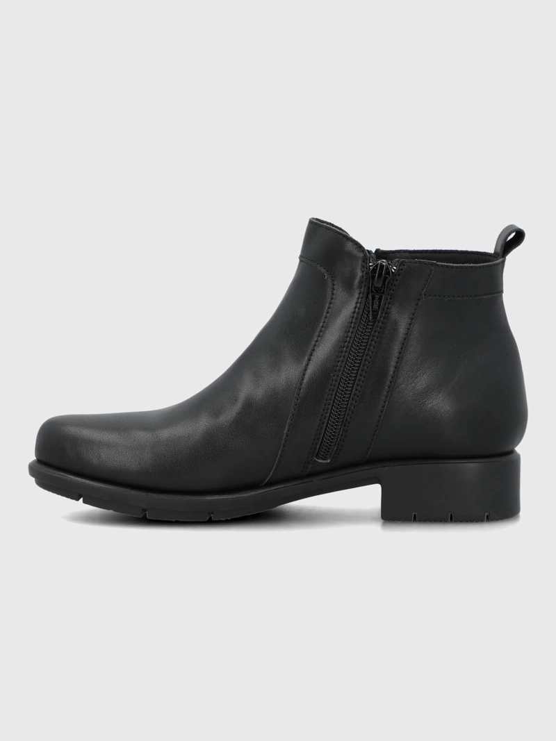 BOTIN CUERO MUJER PATRICIA NEGRO HUSH PUPPIES - 5
