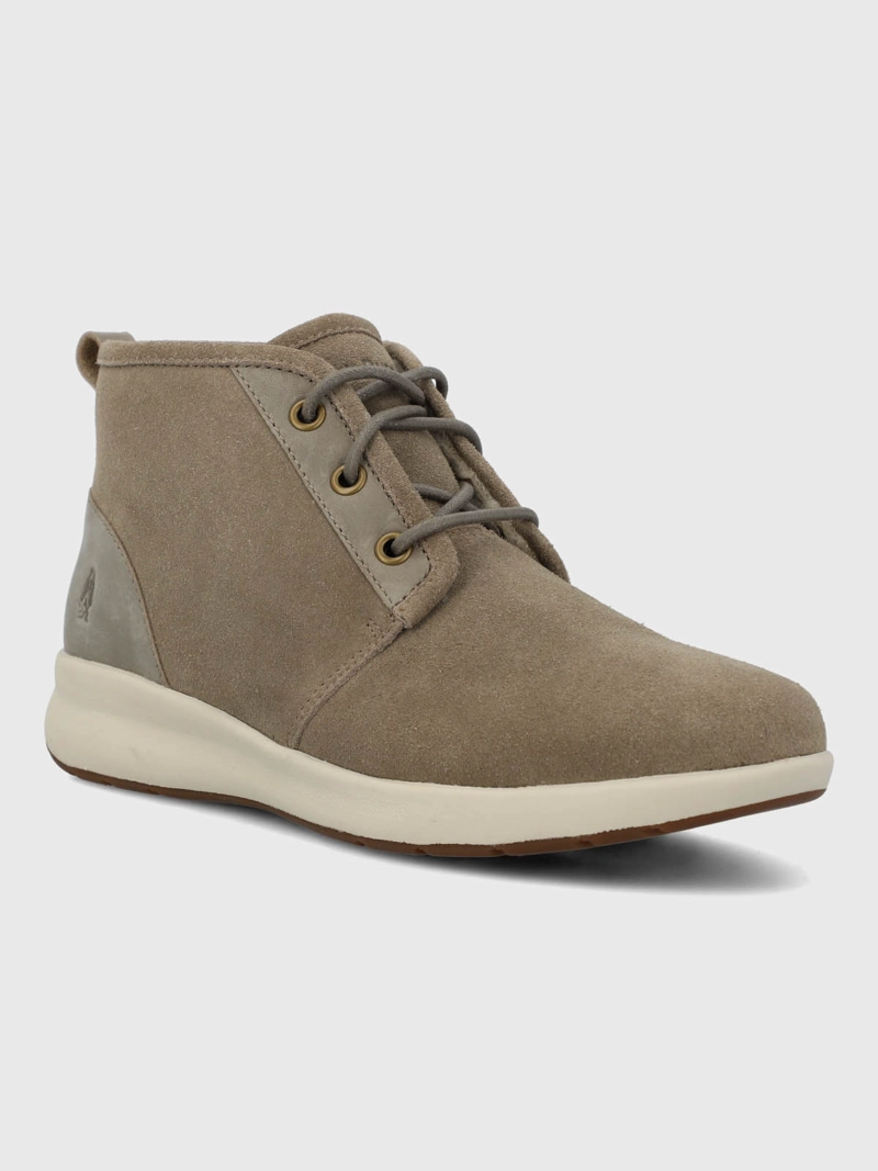 BOTIN CUERO MUJER SURBO CAFE  HUSH PUPPIES - 1