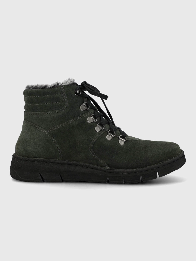 BOTIN CUERO MUJER WORMIT VERDE HUSH PUPPIES - 2