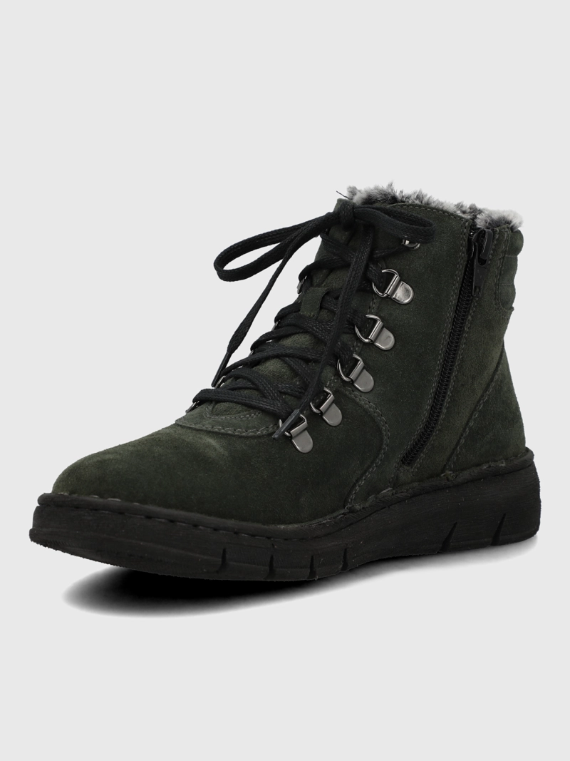 BOTIN CUERO MUJER WORMIT VERDE HUSH PUPPIES - 6
