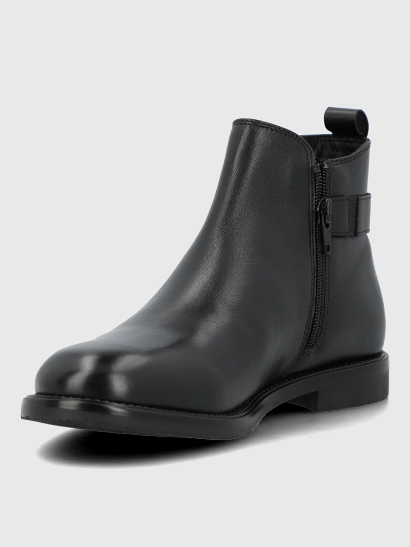 BOTIN CUERO MUJER FELVI NEGRO HUSH PUPPIES - 6
