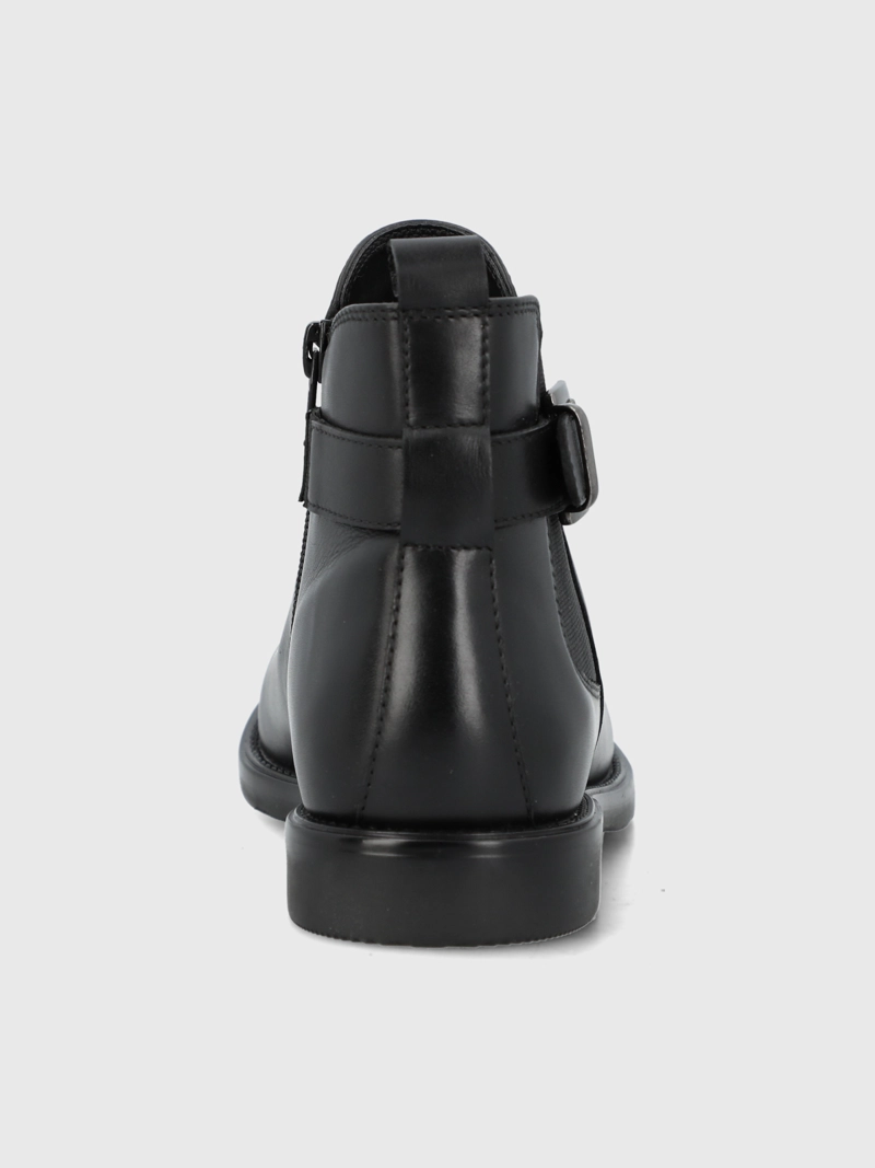 BOTIN CUERO MUJER FELVI NEGRO HUSH PUPPIES - 7