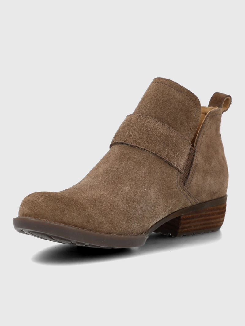 BOTIN CUERO MUJER RAQUEL CAFE  HUSH PUPPIES - 6