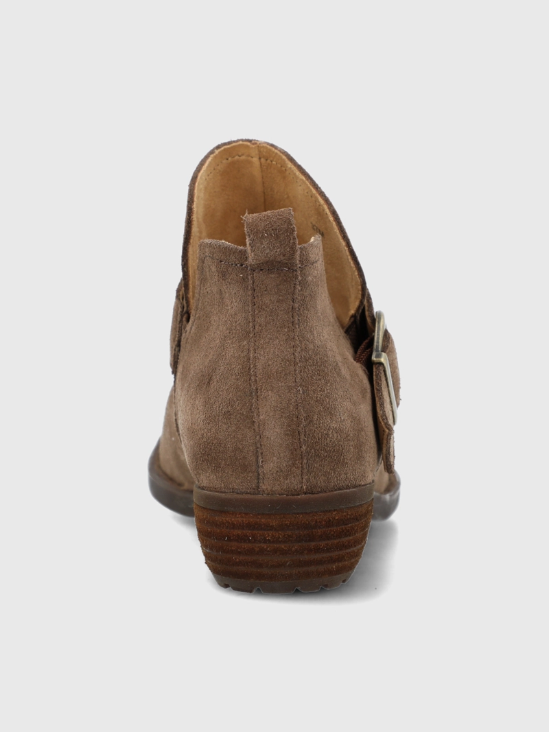 BOTIN CUERO MUJER RAQUEL CAFE  HUSH PUPPIES - 7