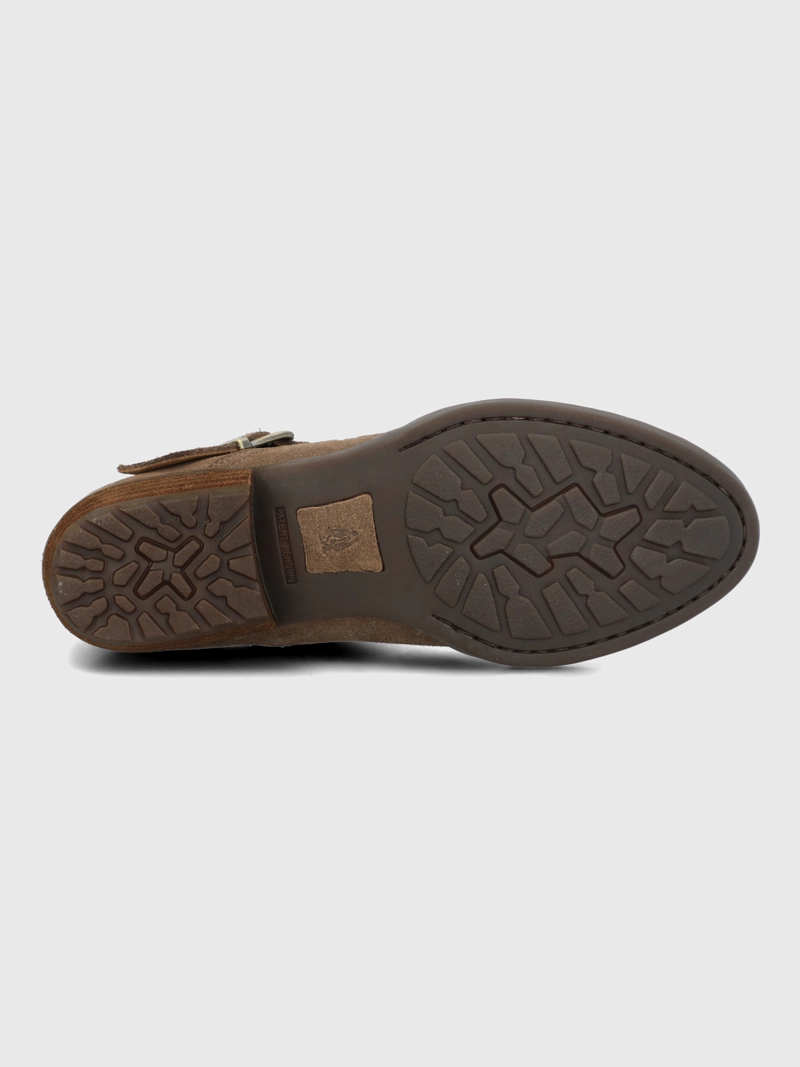 BOTIN CUERO MUJER RAQUEL CAFE  HUSH PUPPIES - 8