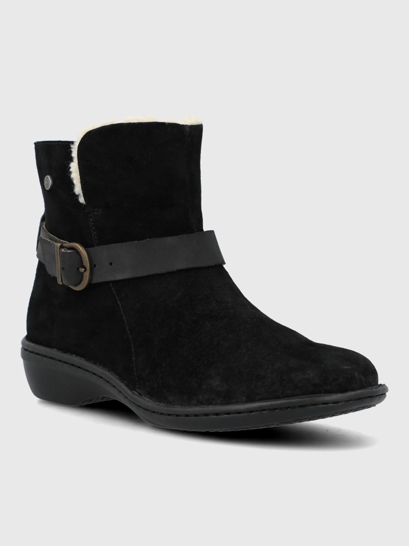 BOTIN CUERO MUJER ANCONA II NEGRO HUSH PUPPIES - 1