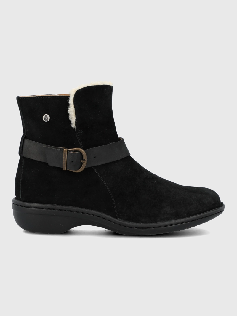 BOTIN CUERO MUJER ANCONA II NEGRO HUSH PUPPIES - 2
