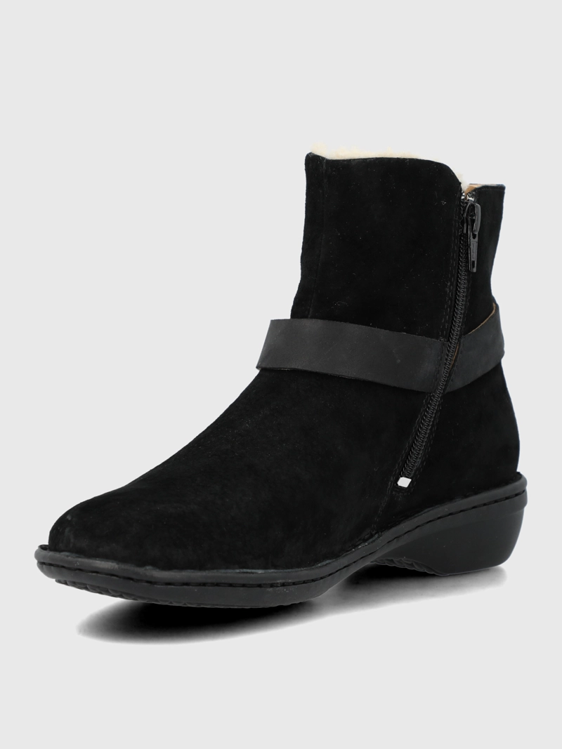 BOTIN CUERO MUJER ANCONA II NEGRO HUSH PUPPIES - 6