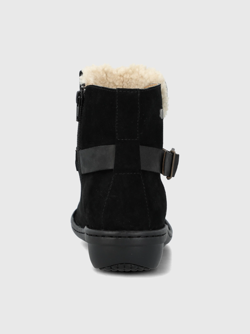 BOTIN CUERO MUJER ANCONA II NEGRO HUSH PUPPIES - 7