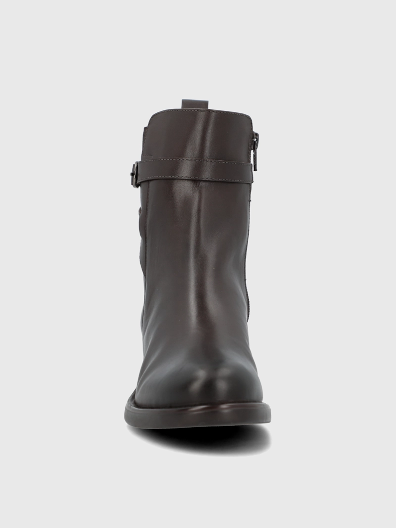 BOTIN CUERO MUJER ANDRESA CAFE  HUSH PUPPIES - 4