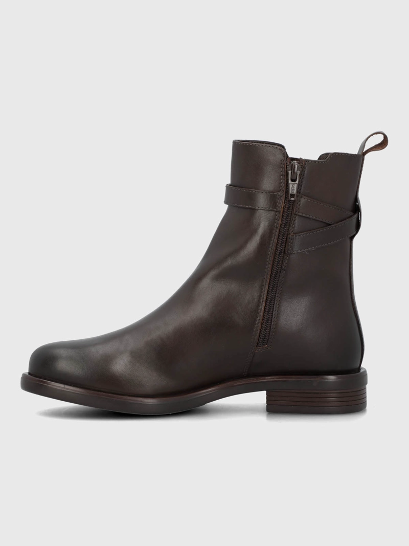 BOTIN CUERO MUJER ANDRESA CAFE  HUSH PUPPIES - 5