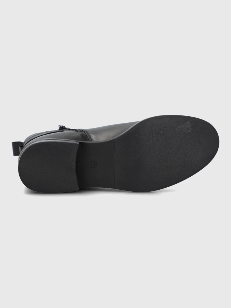 BOTIN CUERO MUJER ANDRESA NEGRO HUSH PUPPIES - 8