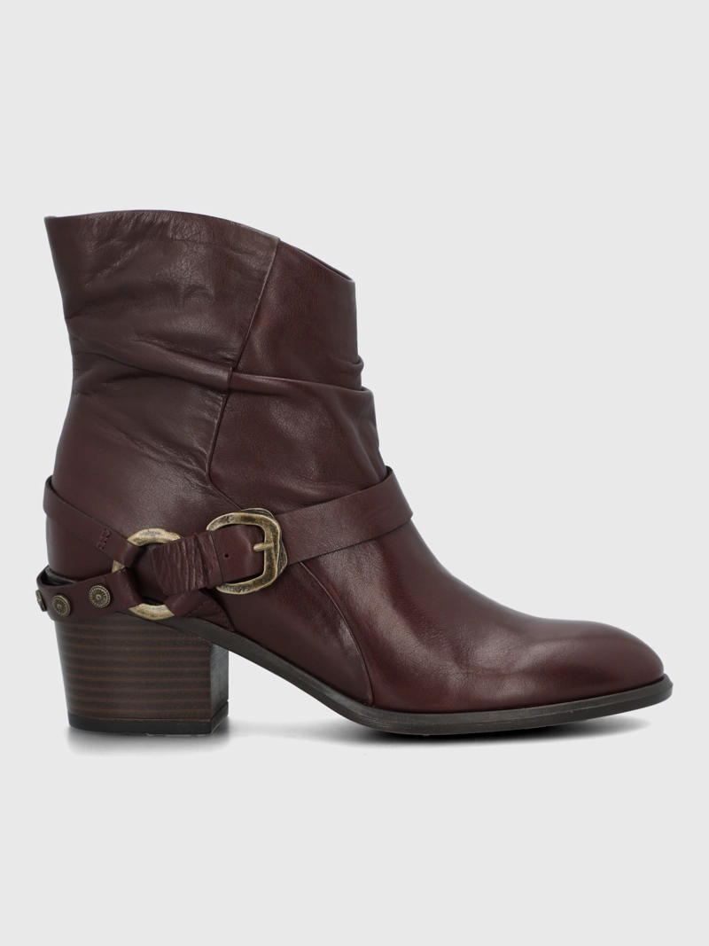 BOTIN CUERO MUJER MARITA BURDEO HUSH PUPPIES - 2
