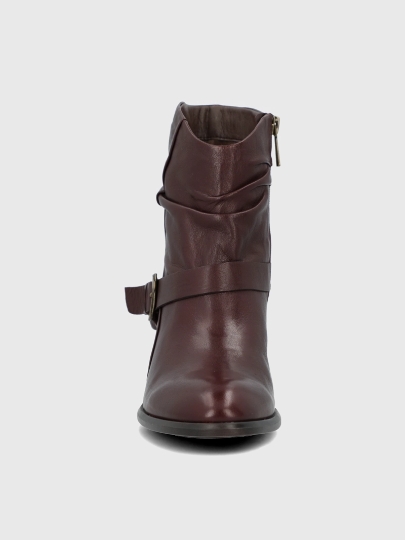 BOTIN CUERO MUJER MARITA BURDEO HUSH PUPPIES - 4