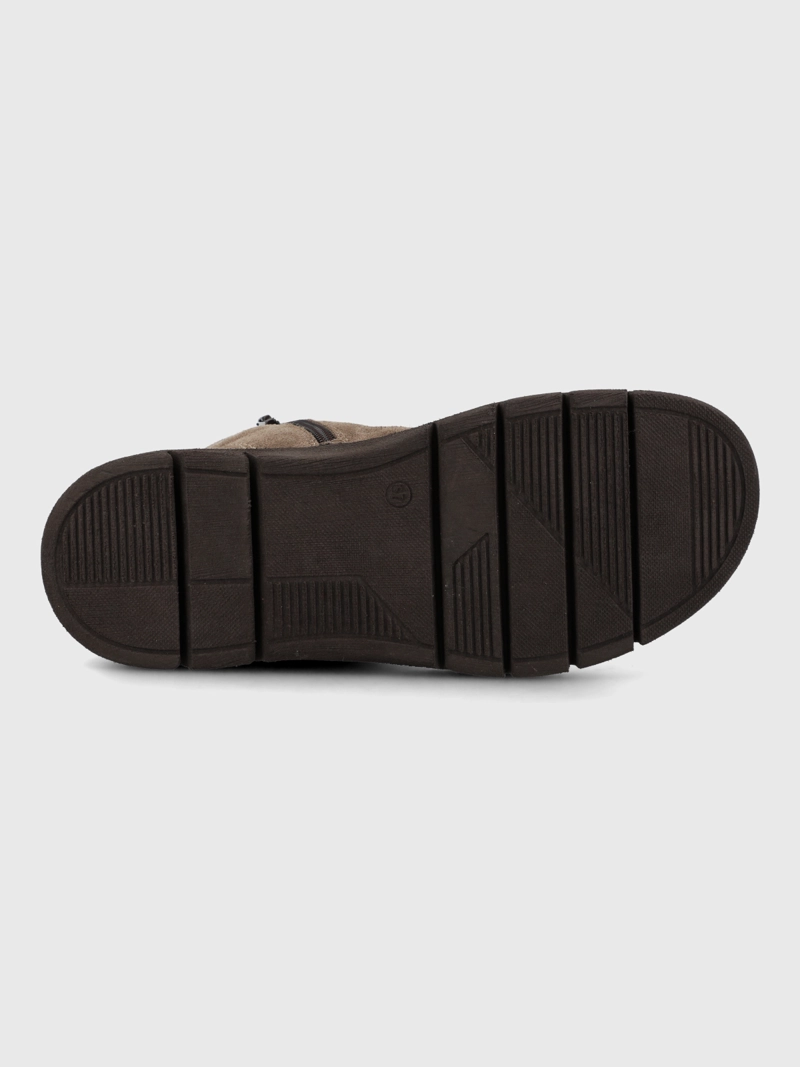 BOTIN CUERO MUJER WINNET CAFE  HUSH PUPPIES - 8