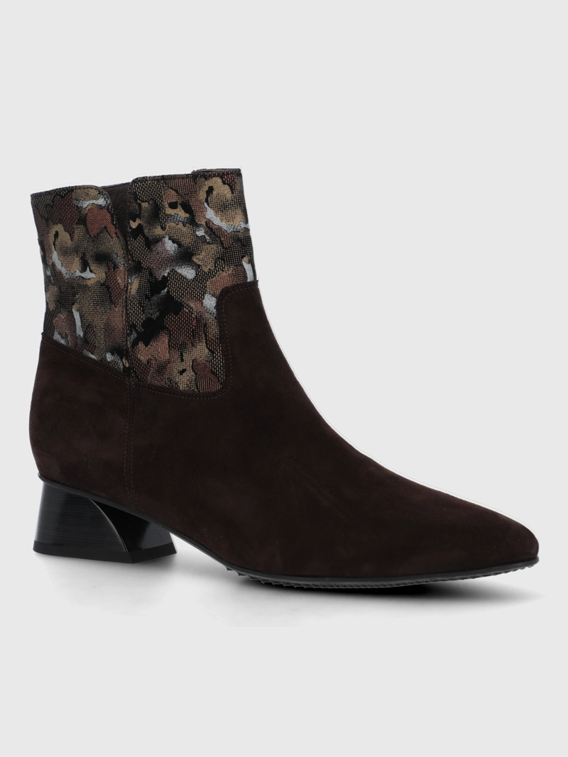 BOTIN BRUNATE CUERO MUJER MARSALLA CAFE  HUSH PUPPIES - 1