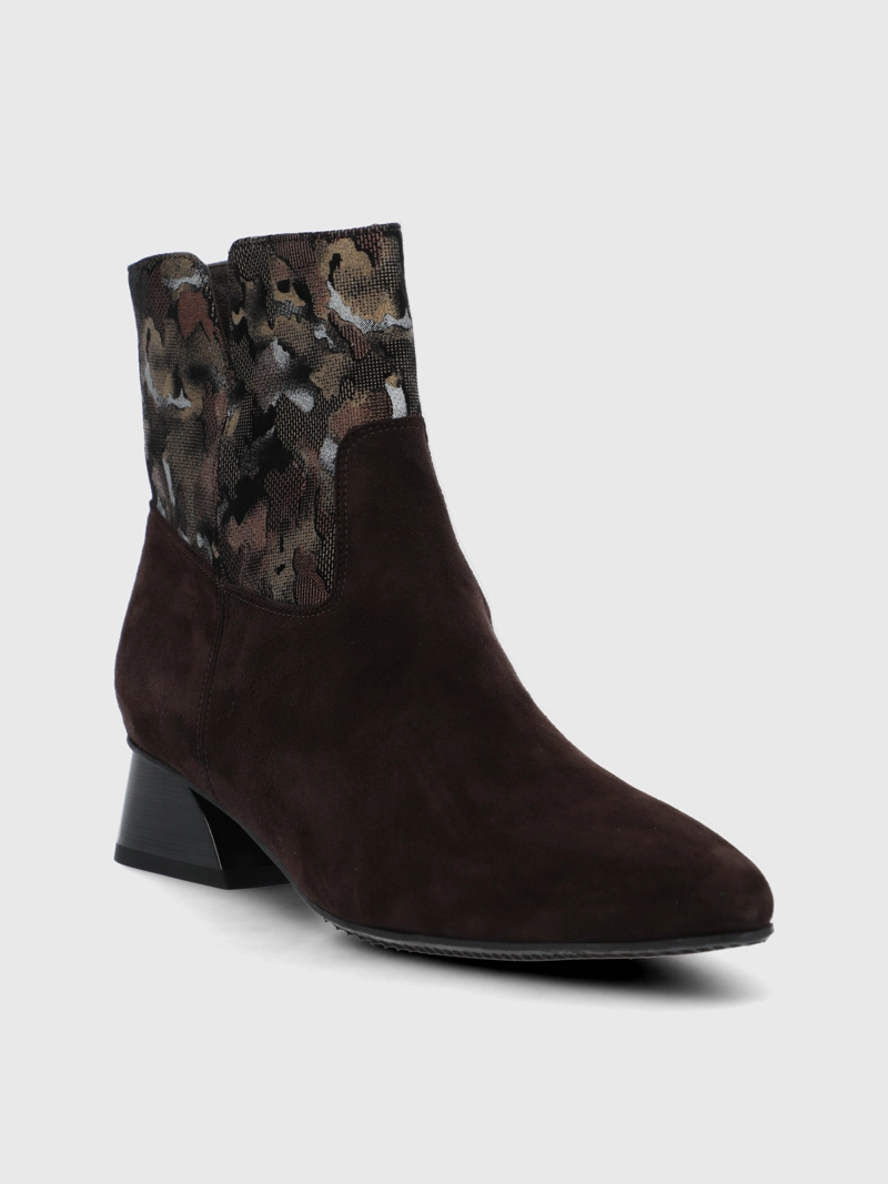 BOTIN BRUNATE CUERO MUJER MARSALLA CAFE  HUSH PUPPIES - 2
