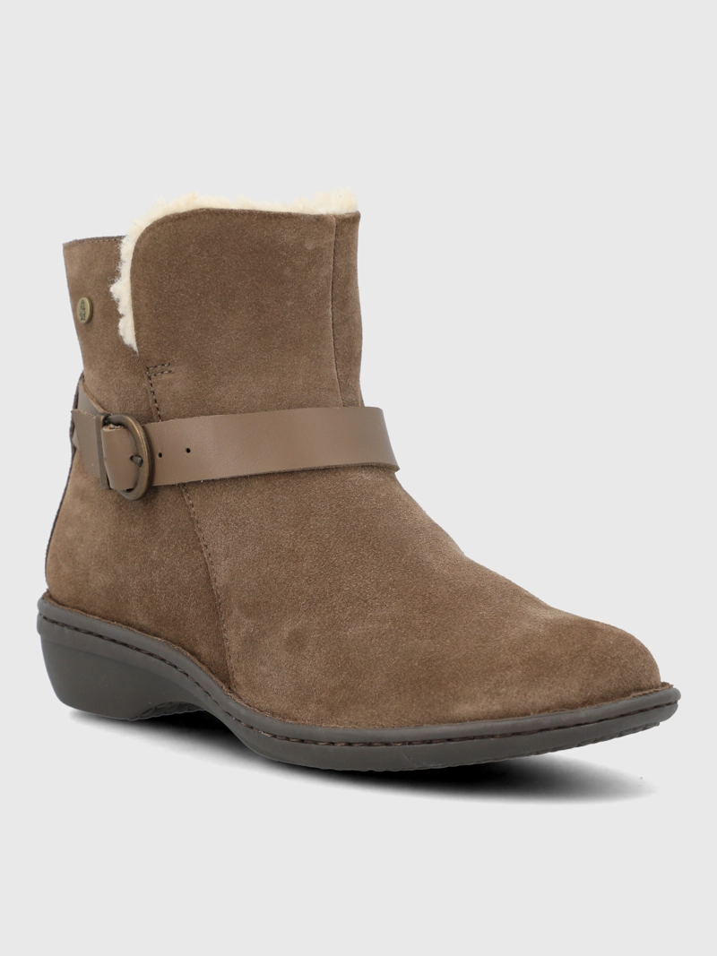 BOTIN CUERO MUJER ANCONA II CAFE  HUSH PUPPIES - 1