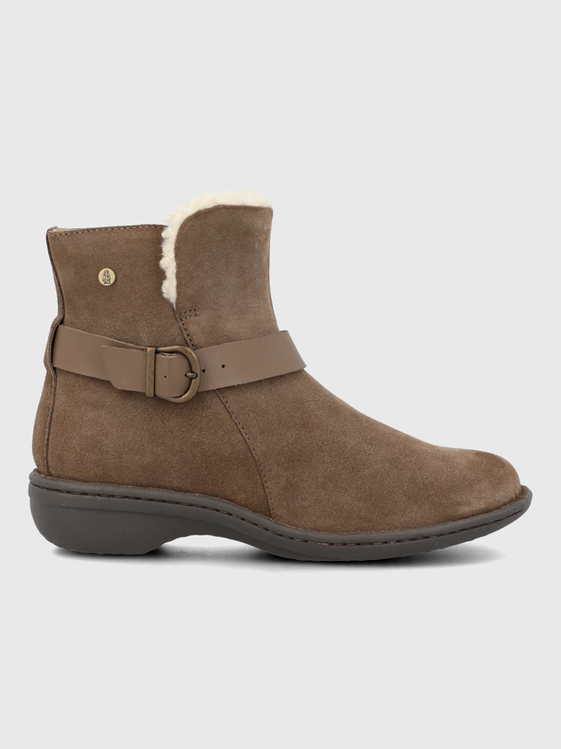 BOTIN CUERO MUJER ANCONA II CAFE  HUSH PUPPIES - 2