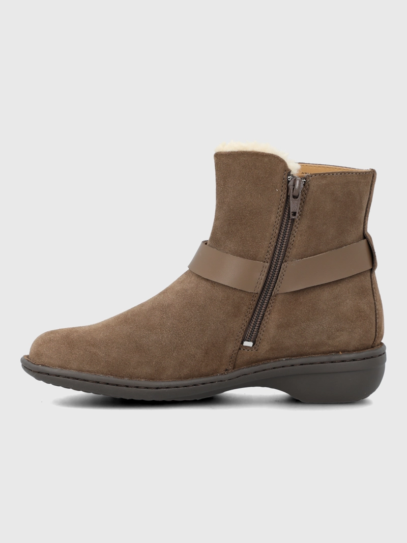 BOTIN CUERO MUJER ANCONA II CAFE  HUSH PUPPIES - 5