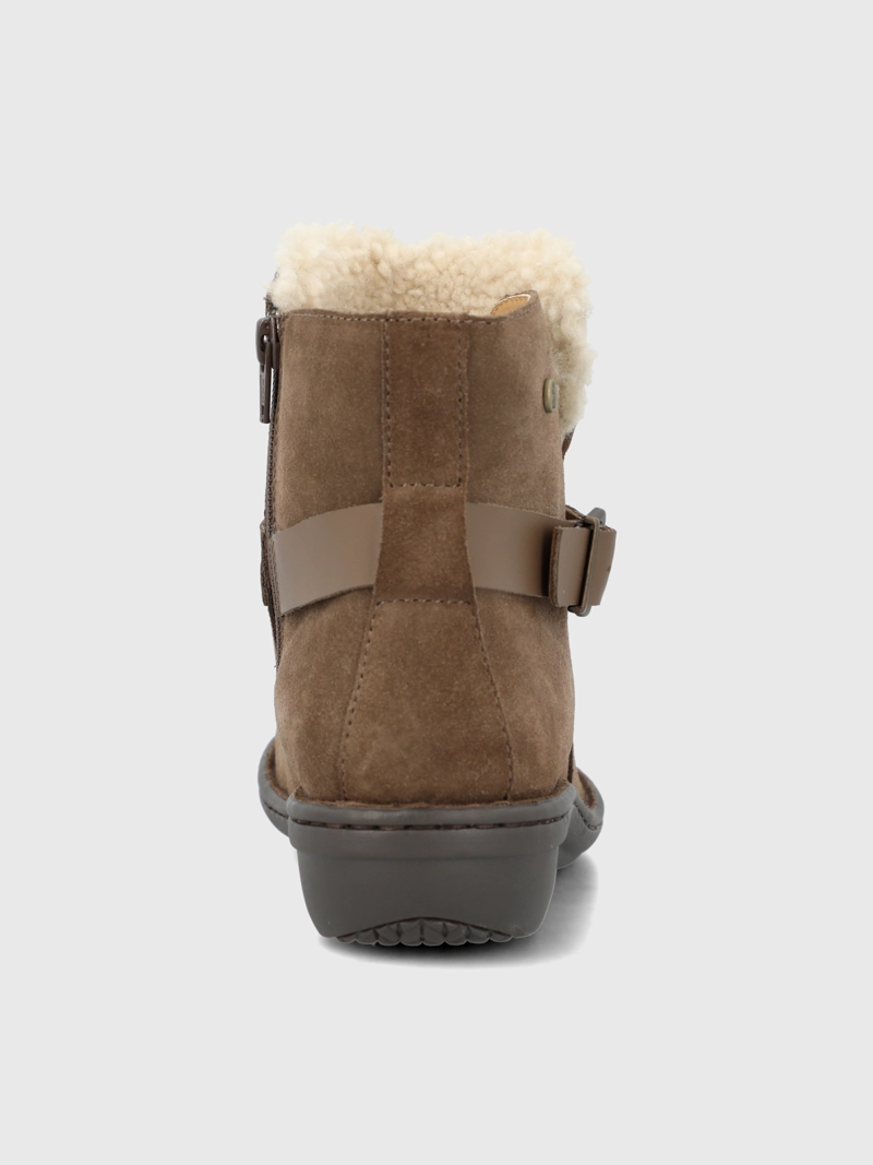 BOTIN CUERO MUJER ANCONA II CAFE  HUSH PUPPIES - 7