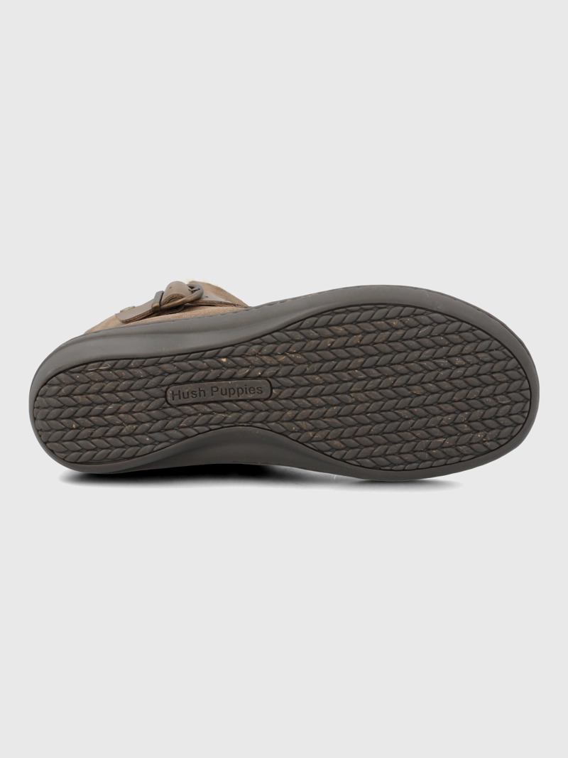 BOTIN CUERO MUJER ANCONA II CAFE  HUSH PUPPIES - 8