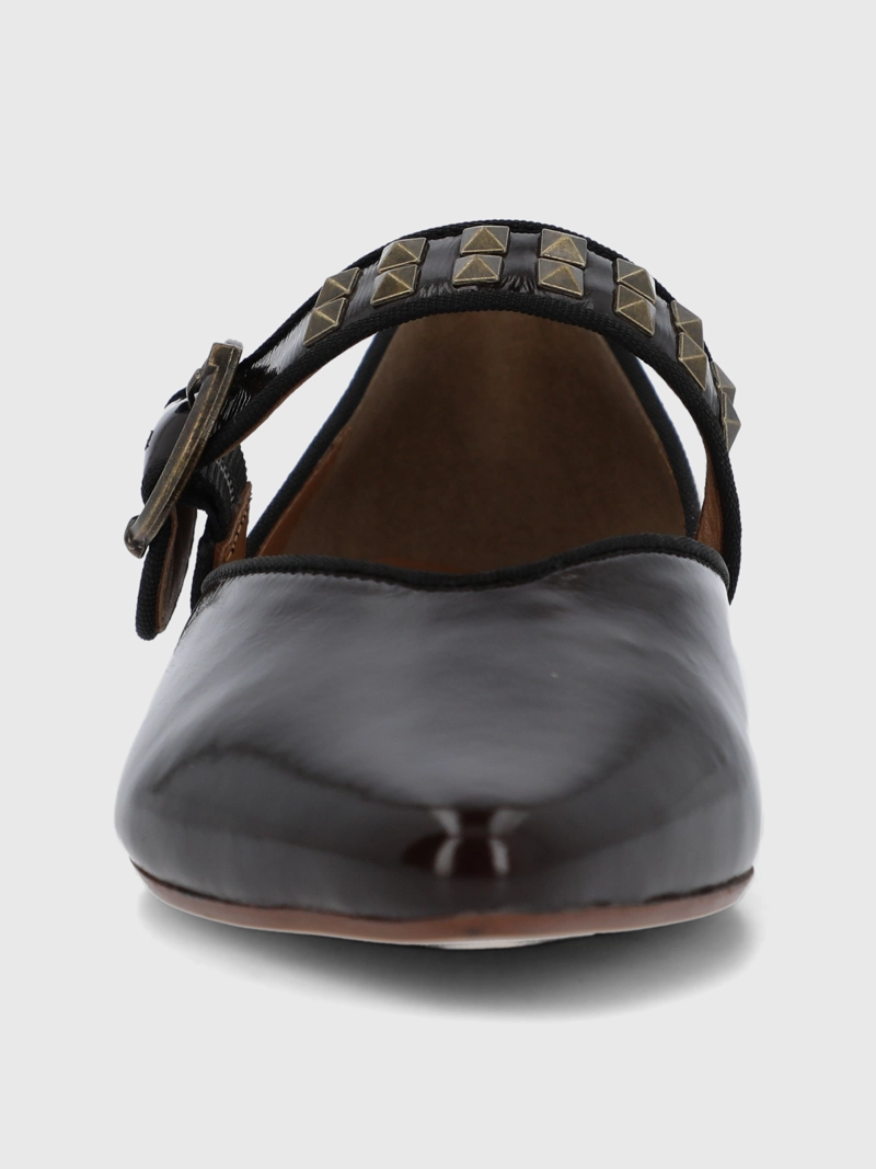 BALLERINA CUERO MUJER ALOZIA CAFE  HUSH PUPPIES - 4