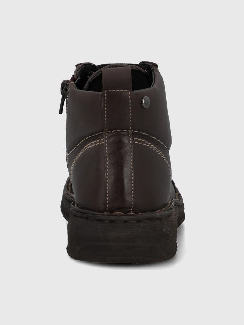 BOTIN CUERO MUJER WINNET CAFE  OSCURO HUSH PUPPIES - 7