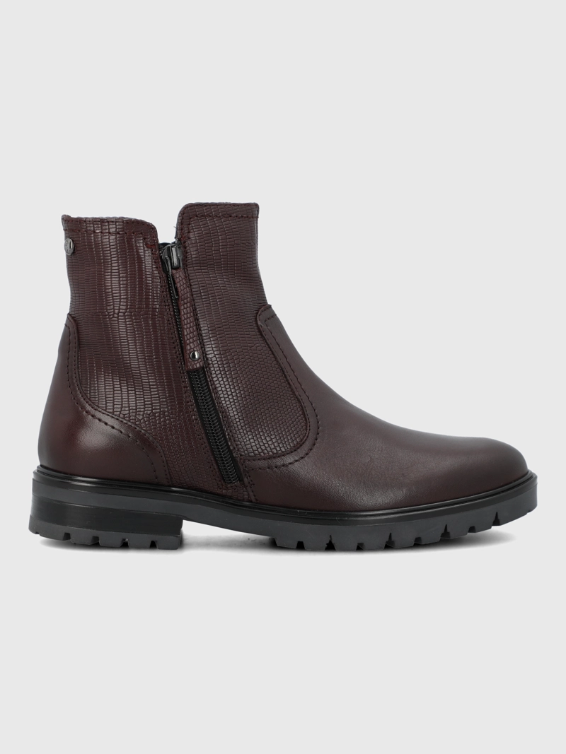 BOTIN CUERO MUJER BRILLER BURDEO HUSH PUPPIES - 2
